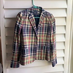 Ralph Lauren plaid sports coat